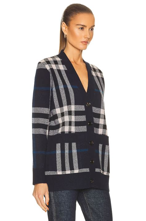 camicia burberry william|Burberry Willah Check Oversized Cardigan .